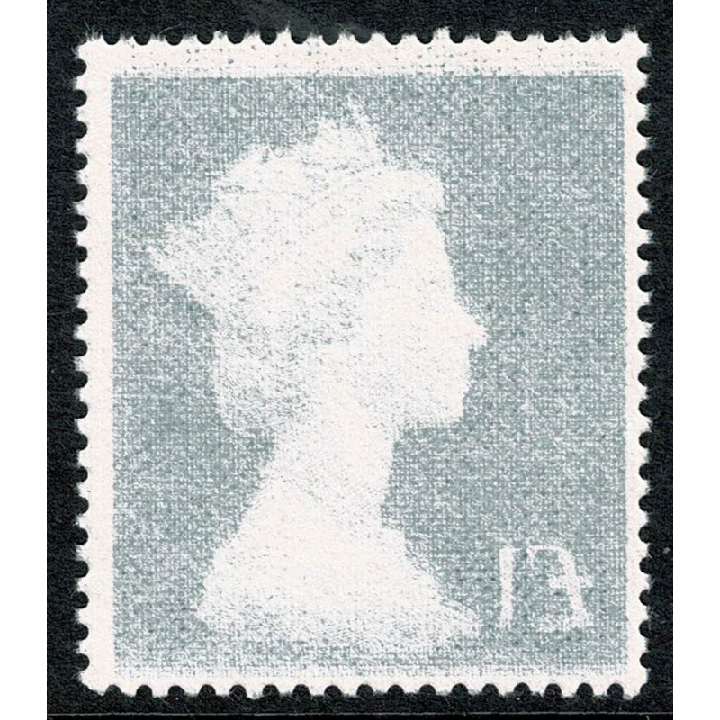 1972 £1 bluish black redrawn value. Superb COMPLETE OFFSET printing variety.